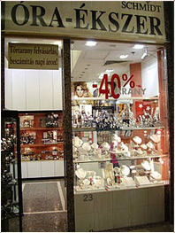 Schmidt - Óra - Ékszer: Westend City Center, Arany János Krt 23.